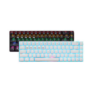 厂家定制新梦RF68 RGB无线BT机械键盘蓝色开关平板游戏键盘 - Product Image 1