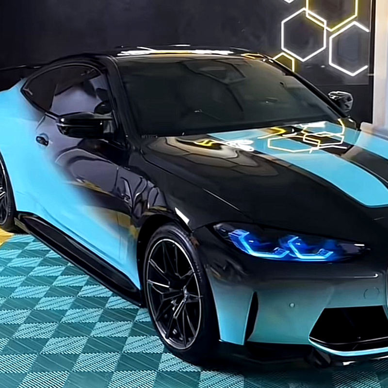 Film de chaîne dégradé bleu Windvail