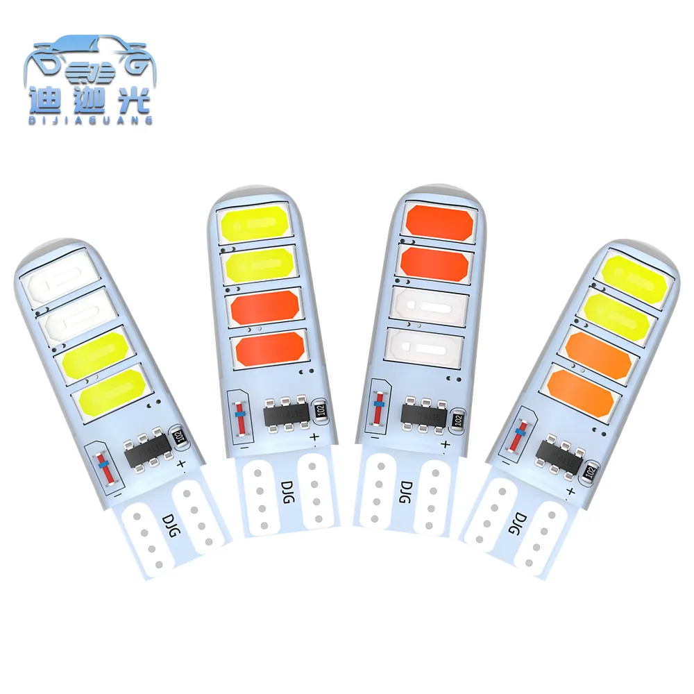 12V T10 194 168 w5w LED Signal lumineux Ampoules 5630 Strobe Wedge Lights Remplacement Voiture Intérieur Dôme Plaque D'immatriculation Parking Light