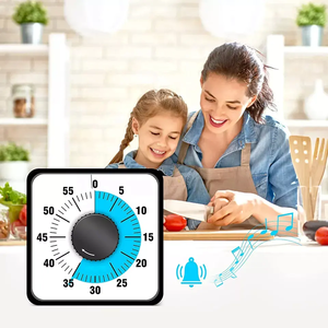 CE & Rohs Timer di produttività cubo da 60 minuti da 7.48 pollici per studiare Timer visivo per bambini - Product Image 6