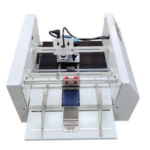 Oberflächen etikett ier maschine flach Kleiner Beutel Vorgefertigter Beutel Doypack-Beutel maschine Etiketten aufkleber Klebe maschine mit Chargen codierung - Product Image 3