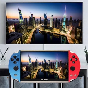 2021 en ucuz 7 inç 16 GB X12 artı retro taşınabilir elde kullanılır oyun konsolu geniş ekran video oyunu konsolu - Product Image 3