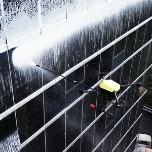 طائرة بدون طيار لتنظيف الزجاج ذاتية التشغيل من Joyance ، نظام مياه نقية مبتكر عالي الضغط ، منظفات عالية الكفاءة - Product Image 2