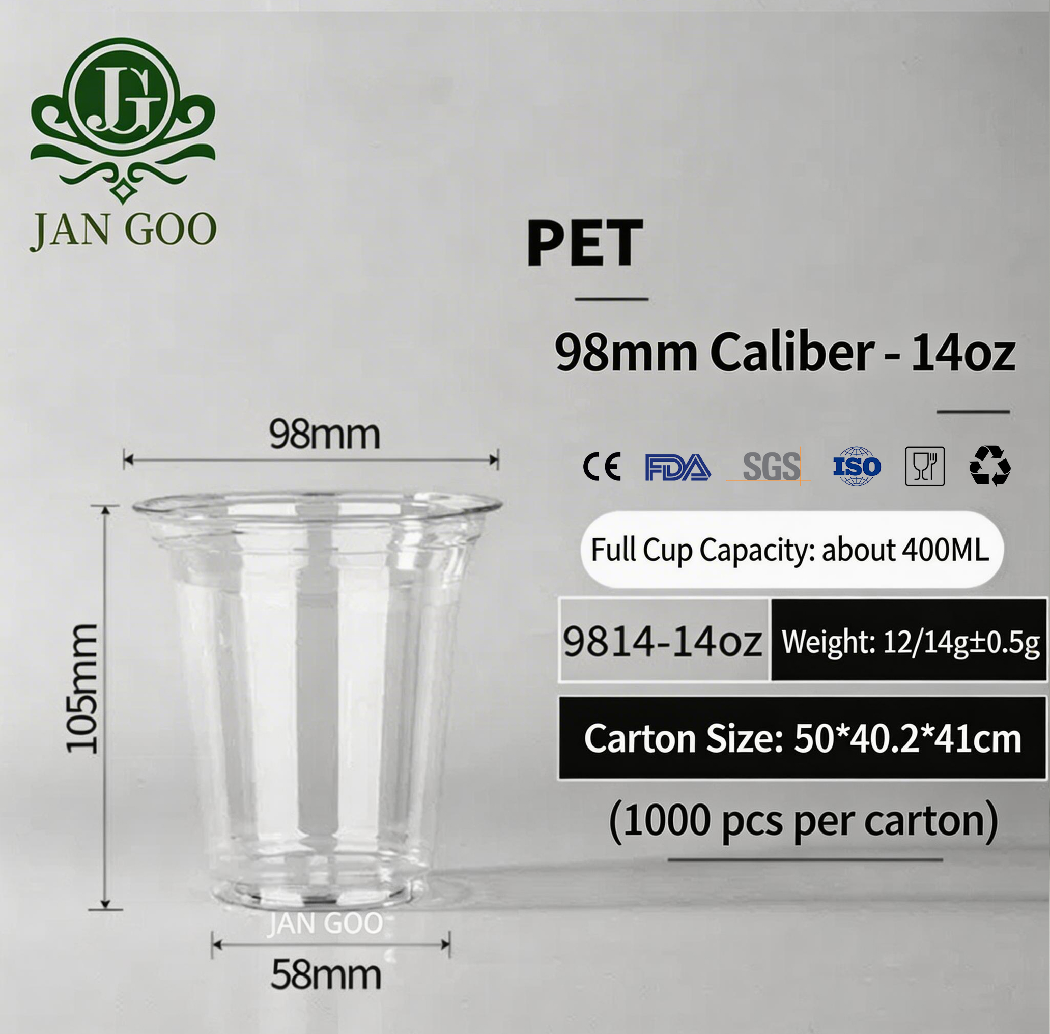 C0006:Caliber98mm 14oz