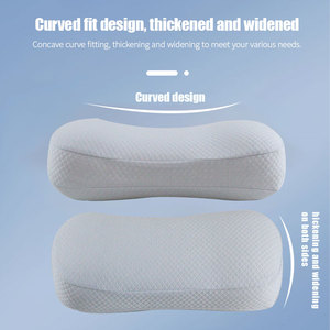 Tốt nhất người bán chỉnh hình du lịch gối vừa mềm mại Bộ nhớ bọt cho cổ khỏe mạnh dệt kim giường cổ tử cung hình dạng cho máy bay - Product Image 3