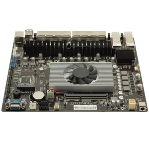 Computer Motherboard Netzwerk Server integrierte CPU mit 6LAN 2 * SFP Optical Fibers