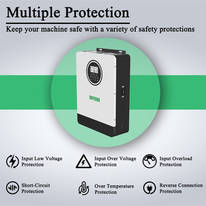 Suyeego新モデル5kva 4.2kwデュアルボルト24v 12v入力単相Ac Dcソーラーインバーターオフグリッドインバーター家庭用 - Product Image 4