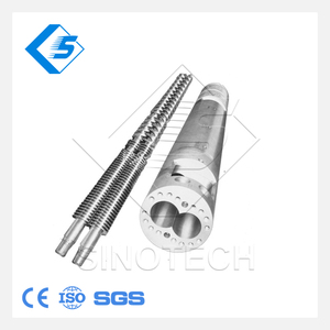 PVC <strong>Conical</strong> DOUBLE <strong>Twin</strong> <strong>Screw</strong> <strong>Barrel</strong> for Plastic <strong>Extruder</strong>