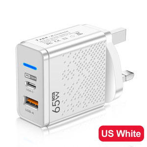 65W USB C充電器PD高速充電iPhone 14 for Huawei用Xiaomi for Samsungデバイス用QC 3.0 5V/2.4A出力USBタイプC - Product Image 3