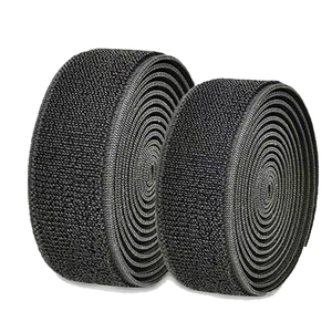 2025 Non Scratching <strong>Elastic</strong> Band <strong>Hook</strong> <strong>and</strong> <strong>Loop</strong> Tape Fastener Nylon <strong>Elastic</strong> Band Fastener <strong>Elastic</strong> Three Foot Strap - Product Image 1