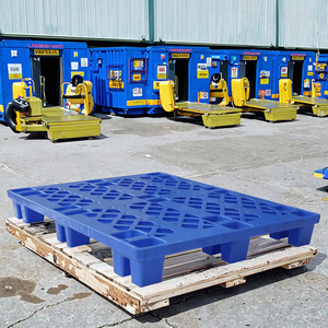 1200*1000 4-Cách Nhiệm Vụ Nặng Nề Stackable HDPE Nhựa Pallet Bền Thân Thiện Với Môi 0.3T Năng Động Tải 1.0T Tải Tĩnh Nhà Máy - Product Image 2