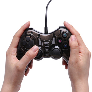 Cable vibración juego controlador USB para PC computadora Windows XP 7 8 10 PS3 TV Box Joystick
