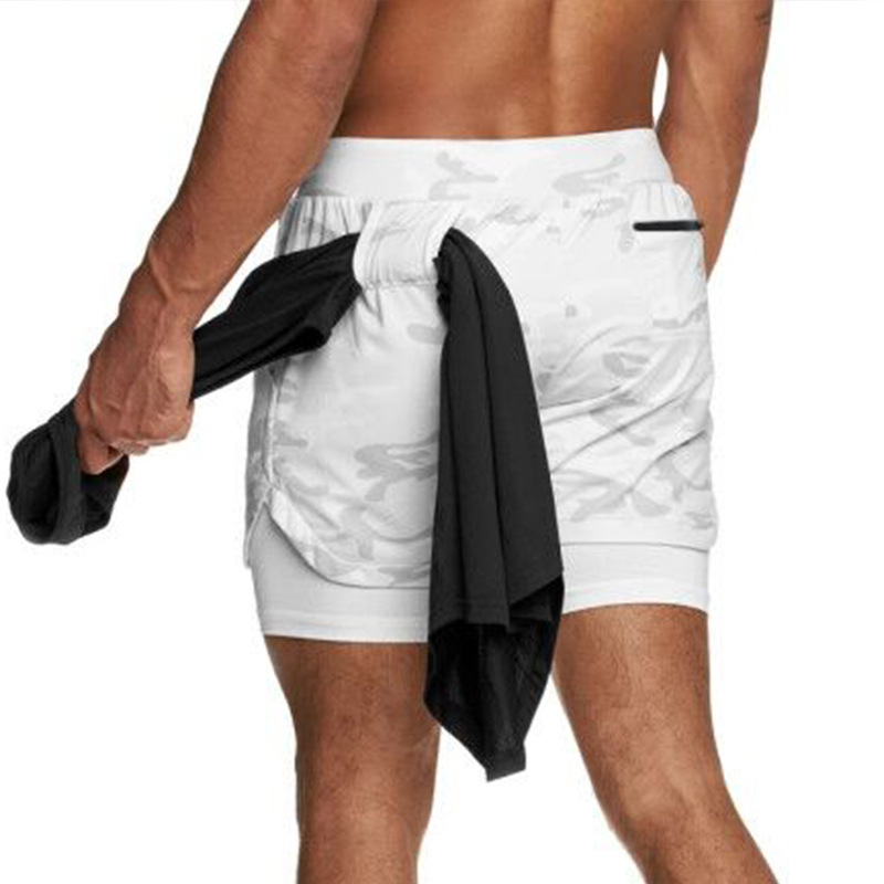 White and gray camouflage