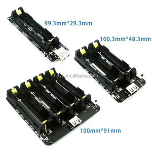 La Placa de desarrollo V3 del soporte de la batería 18650 es compatible con la protección de sobrecarga Raspberry Pi 3 5V - Product Image 6