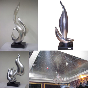 מקצועי באיכות 16*16 cm <span class=keywords><strong>1000</strong></span> גיליונות אלומיניום עלה נייר עבור הזהבה