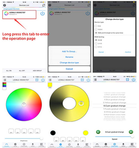 智能BT RGBW控制器5050 3528 LED条形灯与Android和iOS免费应用程序BT控制箱 - Product Image 4