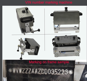TIANYU auto vin anzahl kennzeichnung maschine dot peen kennzeichnung maschine für daten matrix 2d code - Product Image 4