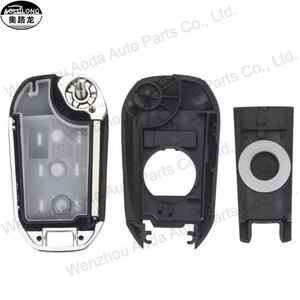 Di alta qualità Smart Car chiave a distanza 3 pulsanti pieghevole nero eco-friendly di plastica + metallo per <span class=keywords><strong>Citroen</strong></span> per - Product Image 3