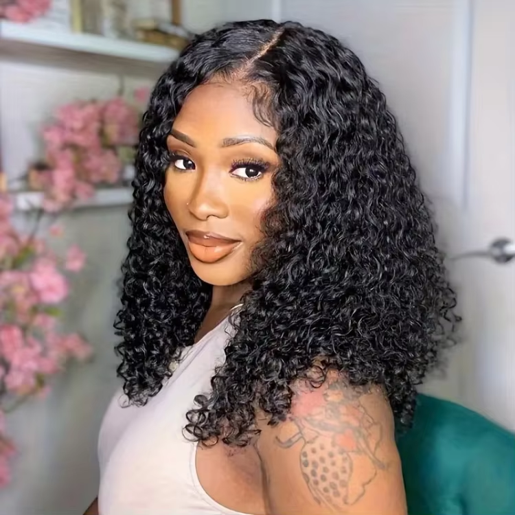 Bob Curly wave wig