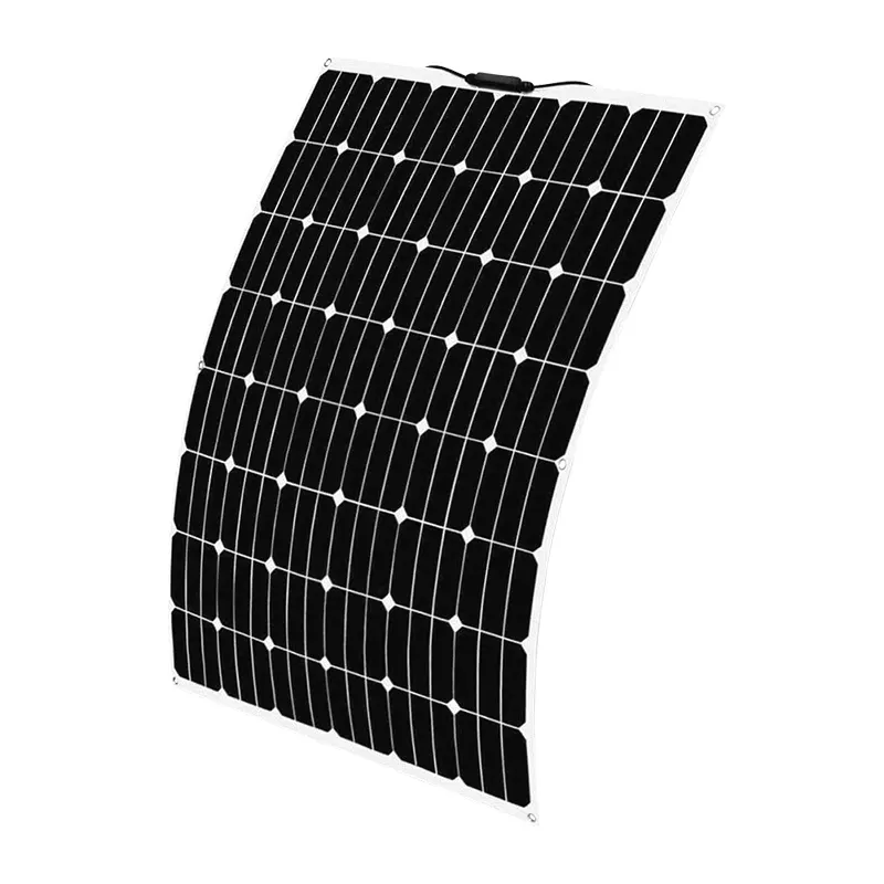 Luz 385W 520W módulo PV flexible BIPV techo solar integrado 300W paneles solares para barcos