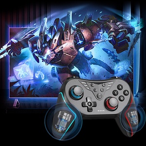 T43 BT Wireless Gamepad Joystick für Switch Controller Hall Rocker Programmierung Aufwachen Somatos ensor isch für Spiele - Product Image 4