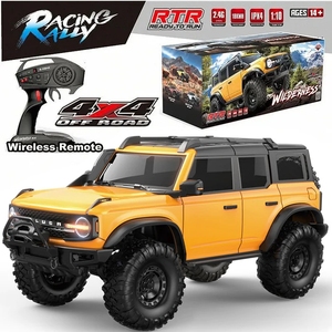1:10 R1001 Simulation <strong>RC</strong> Climbing Car 4WD High Speed Shift Off-Road Toy Car Full Scale Remote Control Model Vehicle - Product Image 3