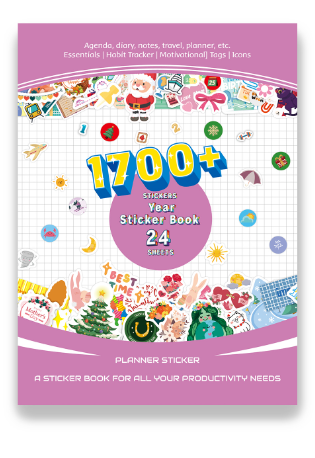 Libro adesivo anno
