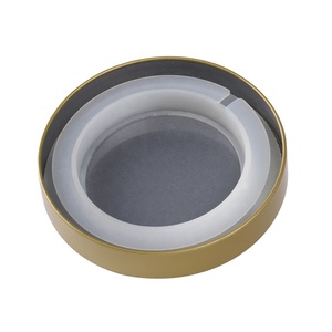 100ml 200ml 300ml Empty Scented Candle Glass <strong>Jar</strong> clear Glass Candle <strong>Jar</strong> with Metal Lid - Product Image 5