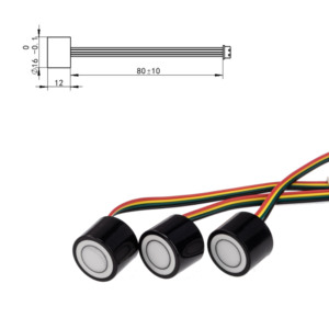 Großhandel 300kHz Erkennen verschiedener Materialien Bodentyp-Erkennungs sensor Ultraschall wandler Material identifikation sensor - Product Image 5