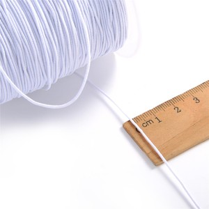 批发涤纶圆形橡胶绳弹力绳 - Product Image 3
