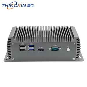 Barato caja PC i7 i5 I3 sistema Barebone 4GB/8GB/16GB computadora de escritorio RS232 RS485 12V pequeño industrial sin ventilador mini pc - Product Image 6