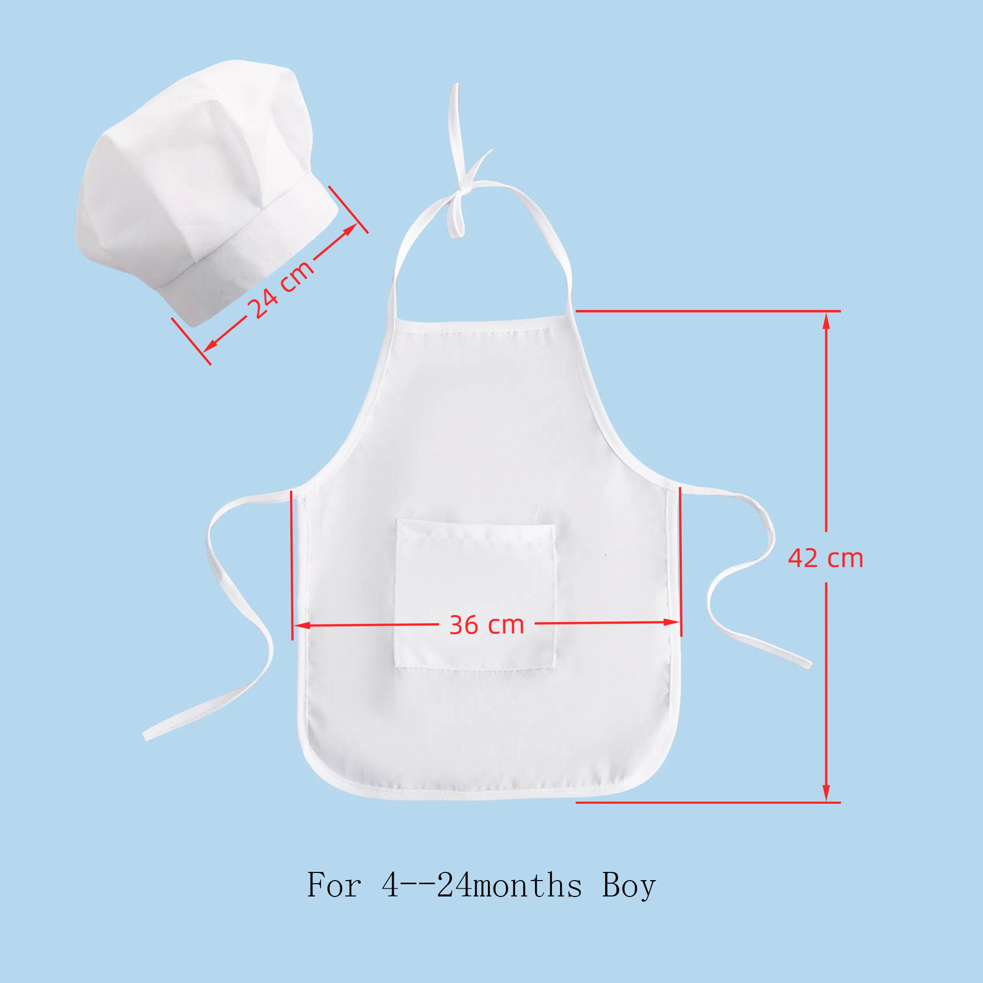 For 4-24 months Boy