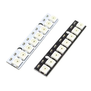 Scheda guidata a colori integrata a 8 canali con LED WS2812 5050 RGB a LED scheda modulo Driver - Product Image 1