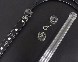 360 Degree 24v 40mm Diameter Neon Tube ,120pcs 5050 RGB with 10pcs DMX Digital Addressable Neon <strong>LED</strong> Strip Light - Product Image 4