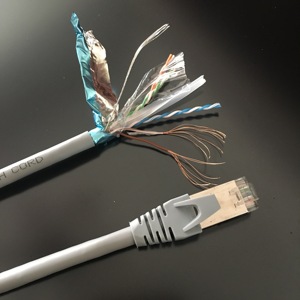 3m Cat6 FTP kalkan yama kablosu 26AWG ağ kablosu iletişim kabloları ürün - Product Image 2