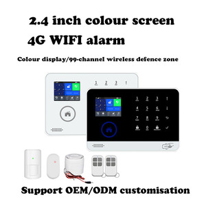Alarma antirrobo Sistema de seguridad para el hogar Monitoreo con control remoto Seguridad inteligente para el hogar Inalámbrico Wi-Fi Red 4G Alarma antirrobo - Product Image 6