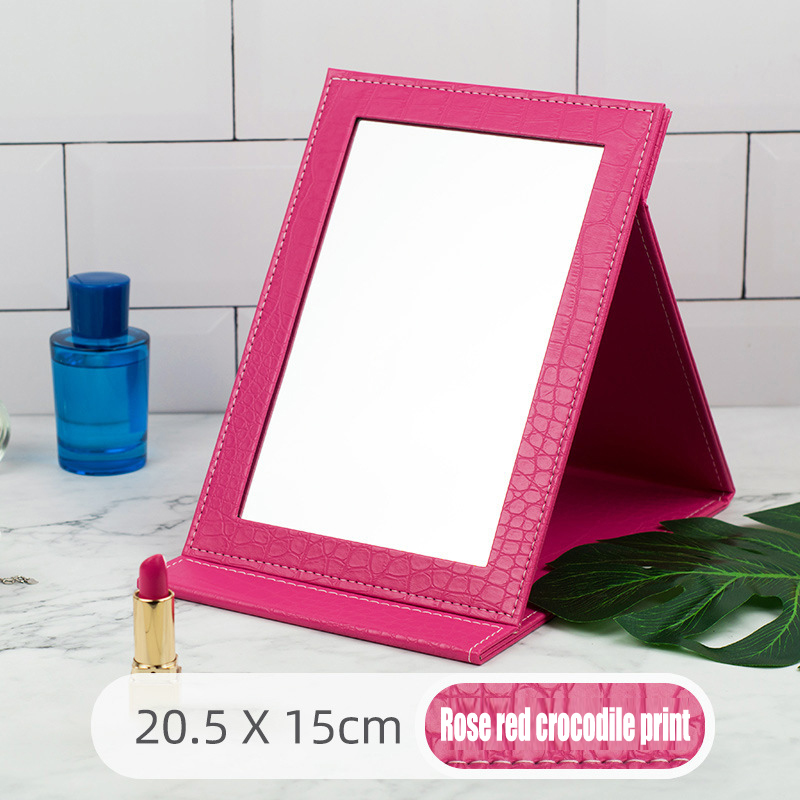 Rose Red crocodile print