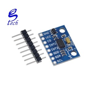 Sensor Digital de inclinación de gravedad de tres ejes, módulo de gradiente de aceleración, GY-291 de transmisión IIC/SPI ADXL345 - Product Image 1