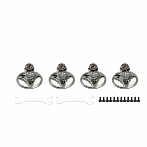 HOSHI 4 adet Skystars DJI FPV Drone için pervane montaj adaptörü destek M5 montaj deliği ile 5-inch 5042 pervane Prop gri - Product Image 2