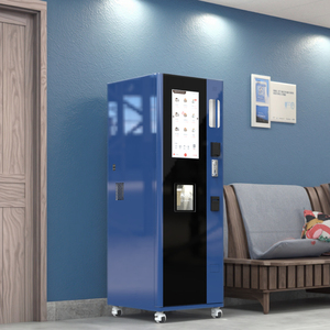 Neueste kommerzielle automatische Bohnen becher Kaffee automat Fünf Eimer Drop Cups QR-Code Token SDK-Funktion für Partys - Product Image 1