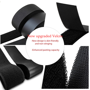 定制尺寸拉伸钩环扣胶带工业强度缝在粘合式钩环胶带Velcroes上 - Product Image 6
