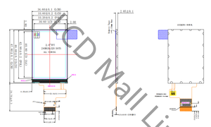 <strong>LCD</strong> Screen <strong>Display</strong> Standard 2 Inch <strong>TFT</strong> <strong>IPS</strong> 240*320 Origin Type Full Active View angle RGB <strong>tft</strong> <strong>lcd</strong> <strong>module</strong> - Product Image 6