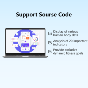 Bilancia del grasso corporeo intelligente con APP per la gestione della salute progettata specificamente per le applicazioni Desktop - Product Image 2