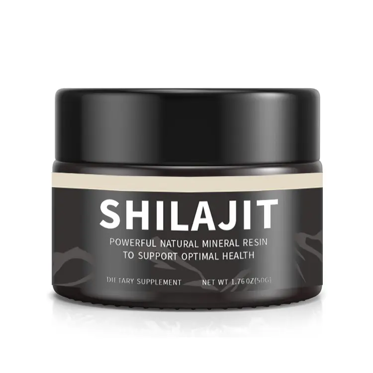 Marque privée 100% pur 50g extrait de Shilajit biologique résine de Shilajit liquide pur Himalayen