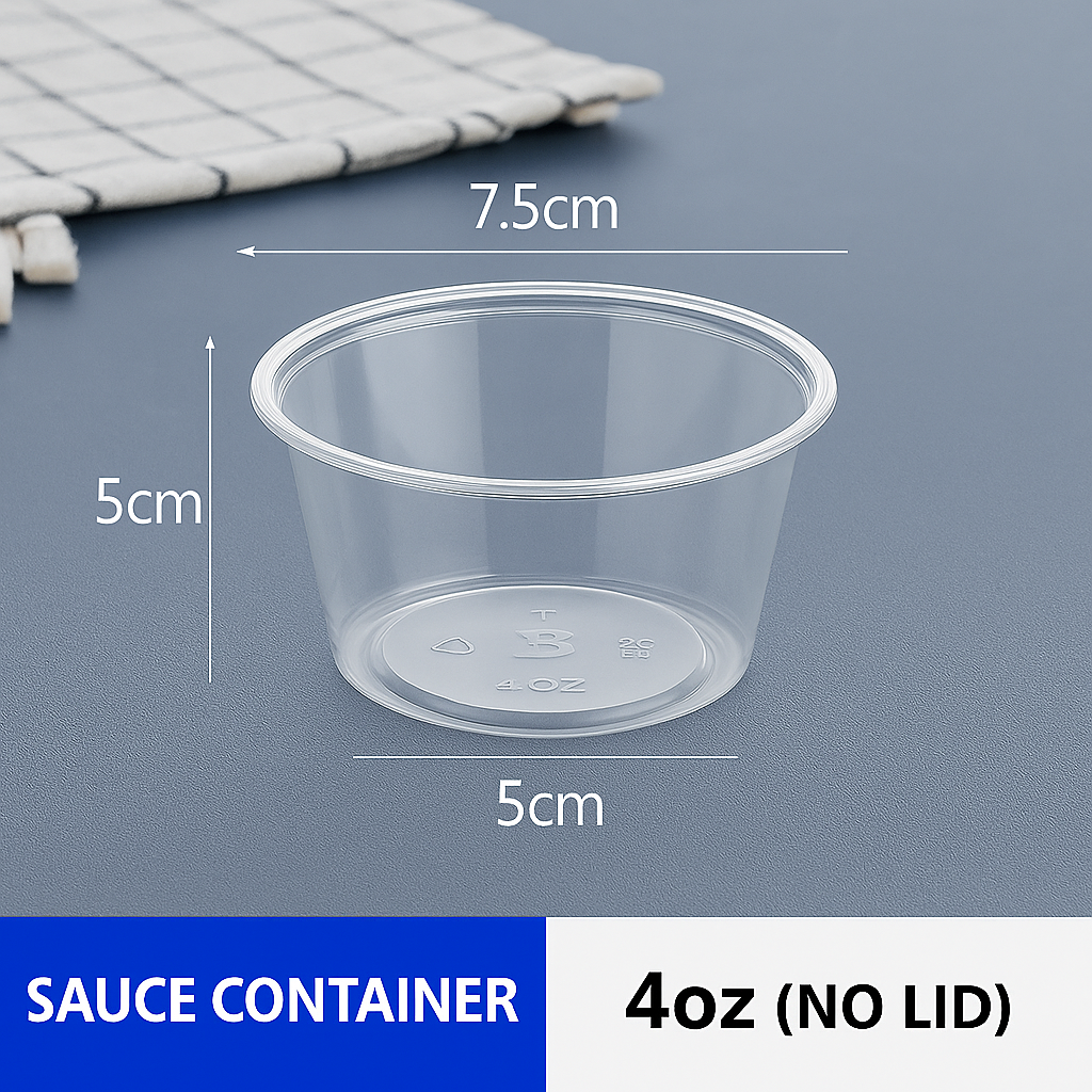 4oz (No Lid)
