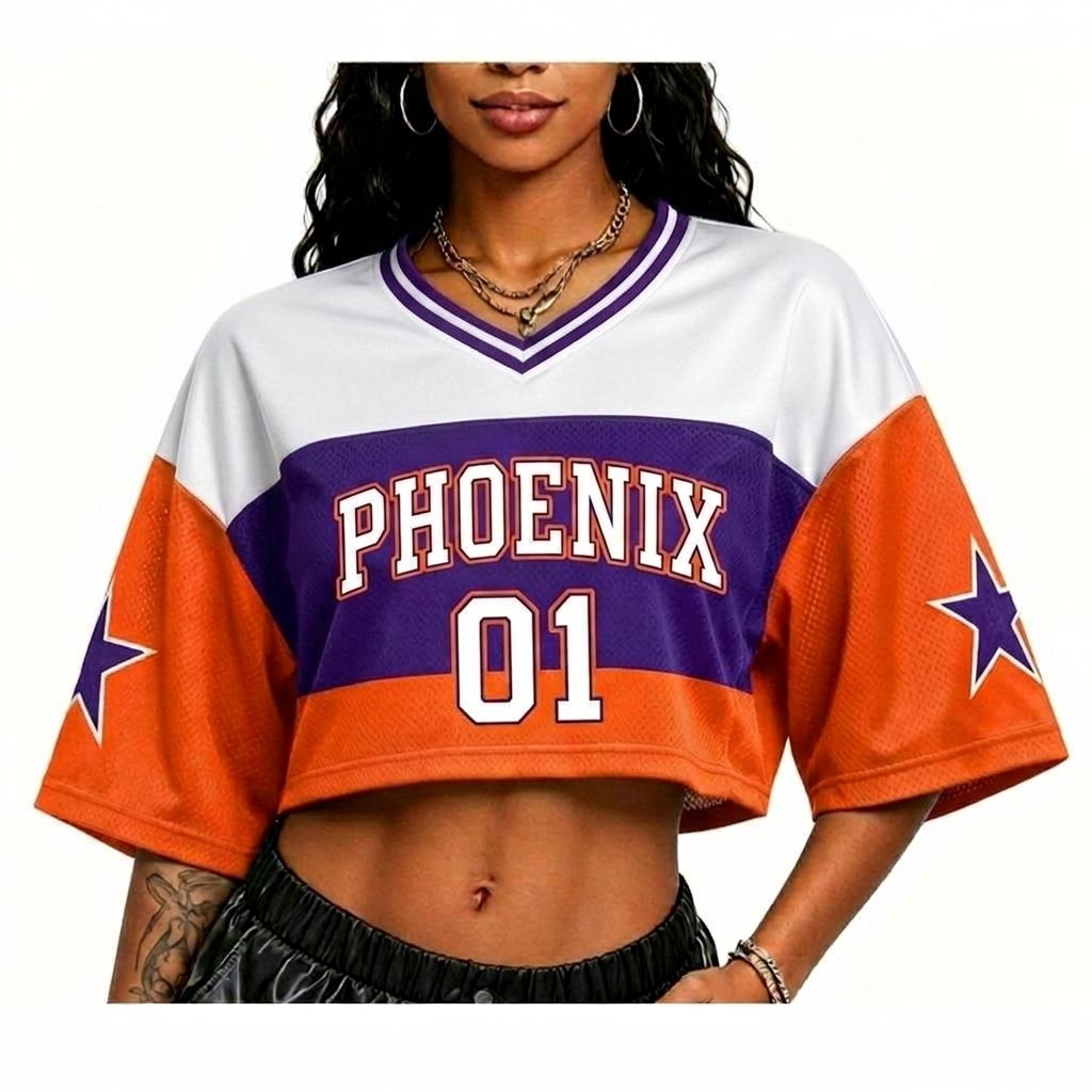 Blanc/Violet/Orange