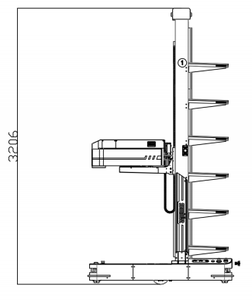 ZSA-M50J 300KG <strong>Load</strong> Laser Multi-layer Bin Agv Amr <strong>Robot</strong> Rack <strong>Stacking</strong> <strong>Robot</strong> for Electronic Manufacturing Factory - Product Image 4