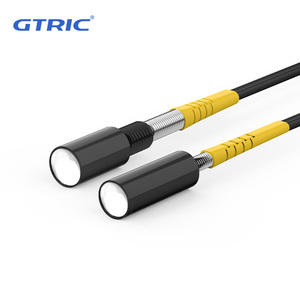 Etichetta GTRIC rileva il sensore di rilevamento del colore RGB 3 sorgente luminosa a colori M6 sonda in fibra coassiale sensore ottico fotoelettrico a colori - Product Image 2