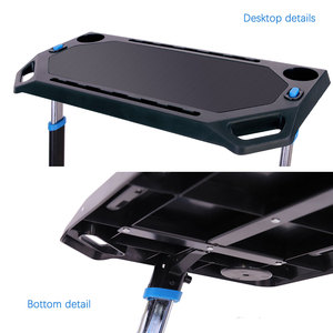 Scrivania per bicicletta regolabile in altezza scrivania per <span class=keywords><strong>computer</strong></span> portatile per il ciclismo al coperto e in piedi bici Trainer scrivania - Product Image 4