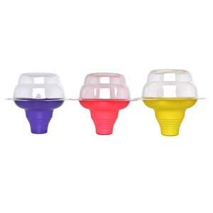 <strong>4</strong> OZ(250ml) Flower Snow Cone <strong>Cups</strong> Disposable Shaved Ice <strong>Cup</strong> Ice Cream <strong>Cups</strong> - Product Image 5